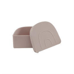 Boite à collation silicone Snack box Oyoy - rose 