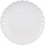 Assiette en grès bords festonnés